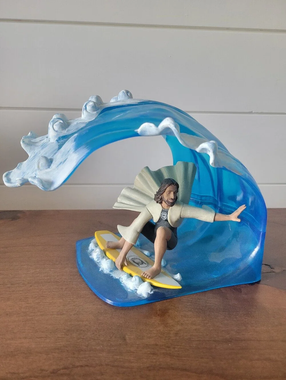 I am Spirit Surfing Jesus Collectible Rare Figure Fisherman Inc